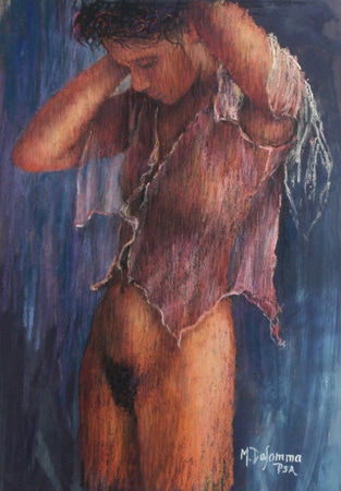 figure painting by Mally DeSomma