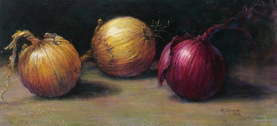 Onion Painting by Mally DeSomma