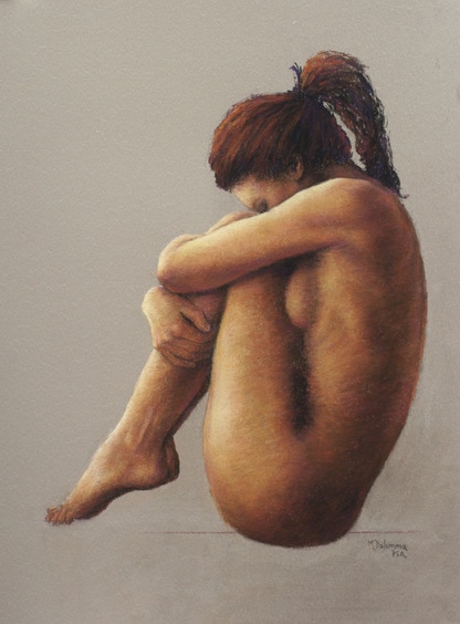 Figure painting by Mally DeSomma